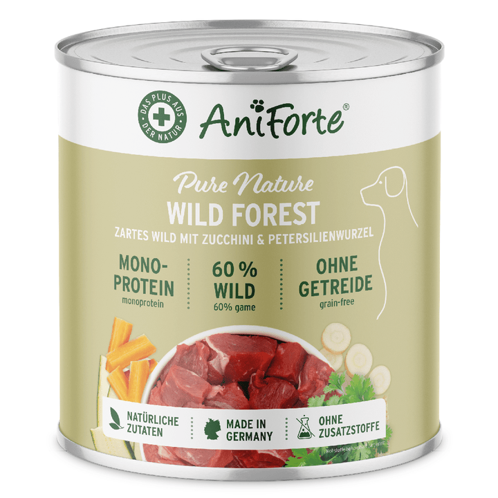 Aniforte PureNature Wild Forest - Wet Food for Dogs