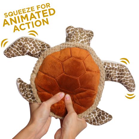 Tall Tails Plush Animated Sea Turtle Toy