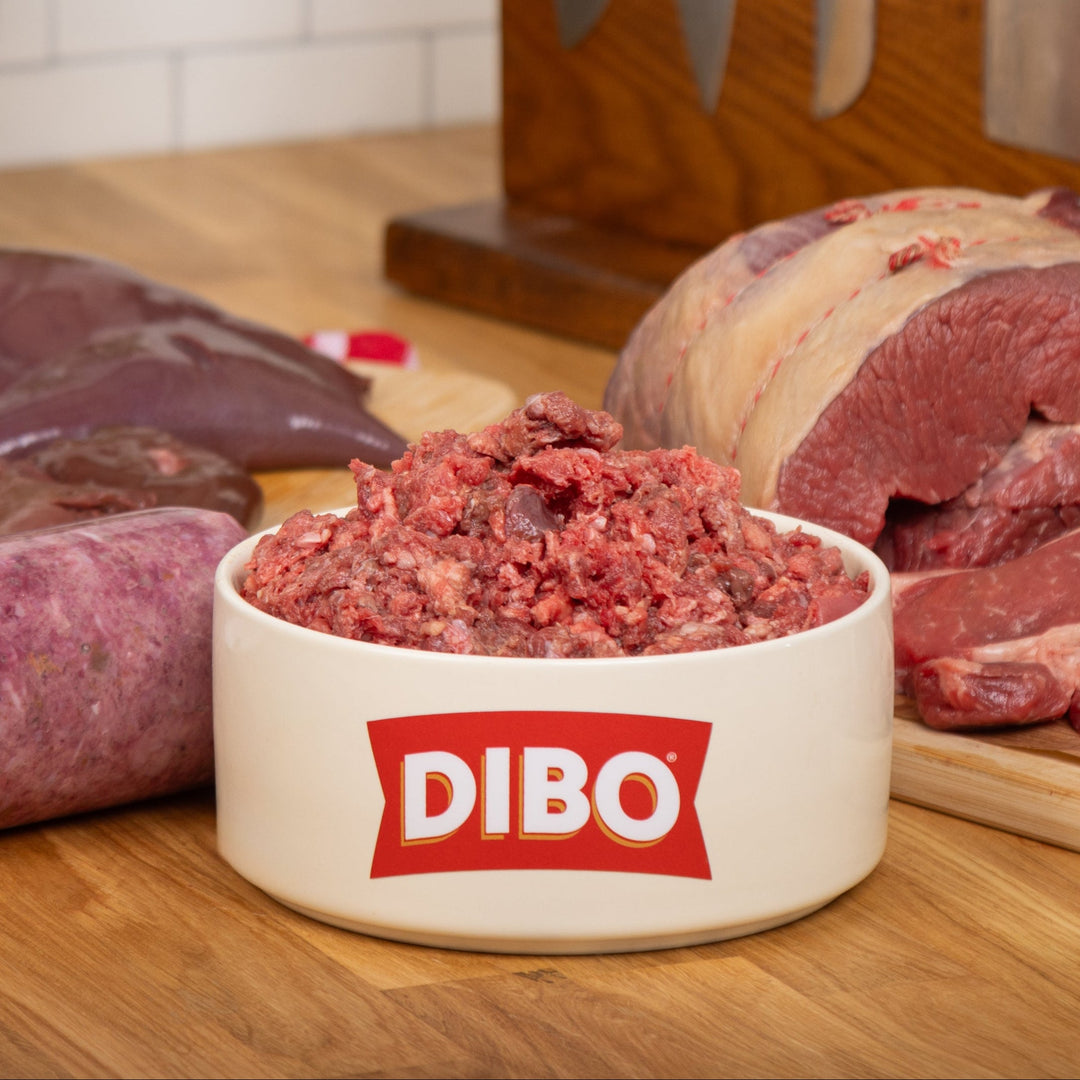 DIBO 80/10/10 Beef Mix Chubb 454g