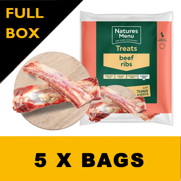 Natures Menu Natural Raw Beef Ribs