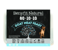 Benyfit Natural 80.10.10 Goat Meat Feast, 500g (Raw Frozen)