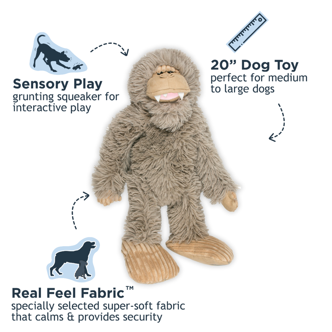 Tall Tails Plush Stuffless Big Foot Toy