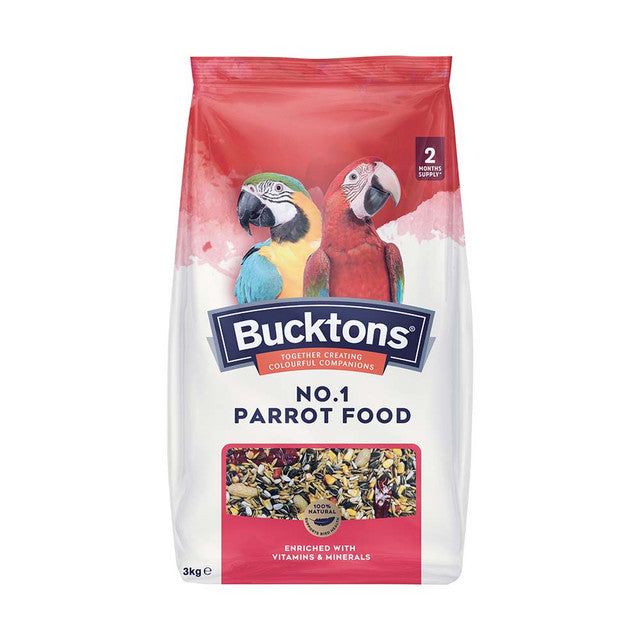 Bucktons No1 Parrot Food 3Kg