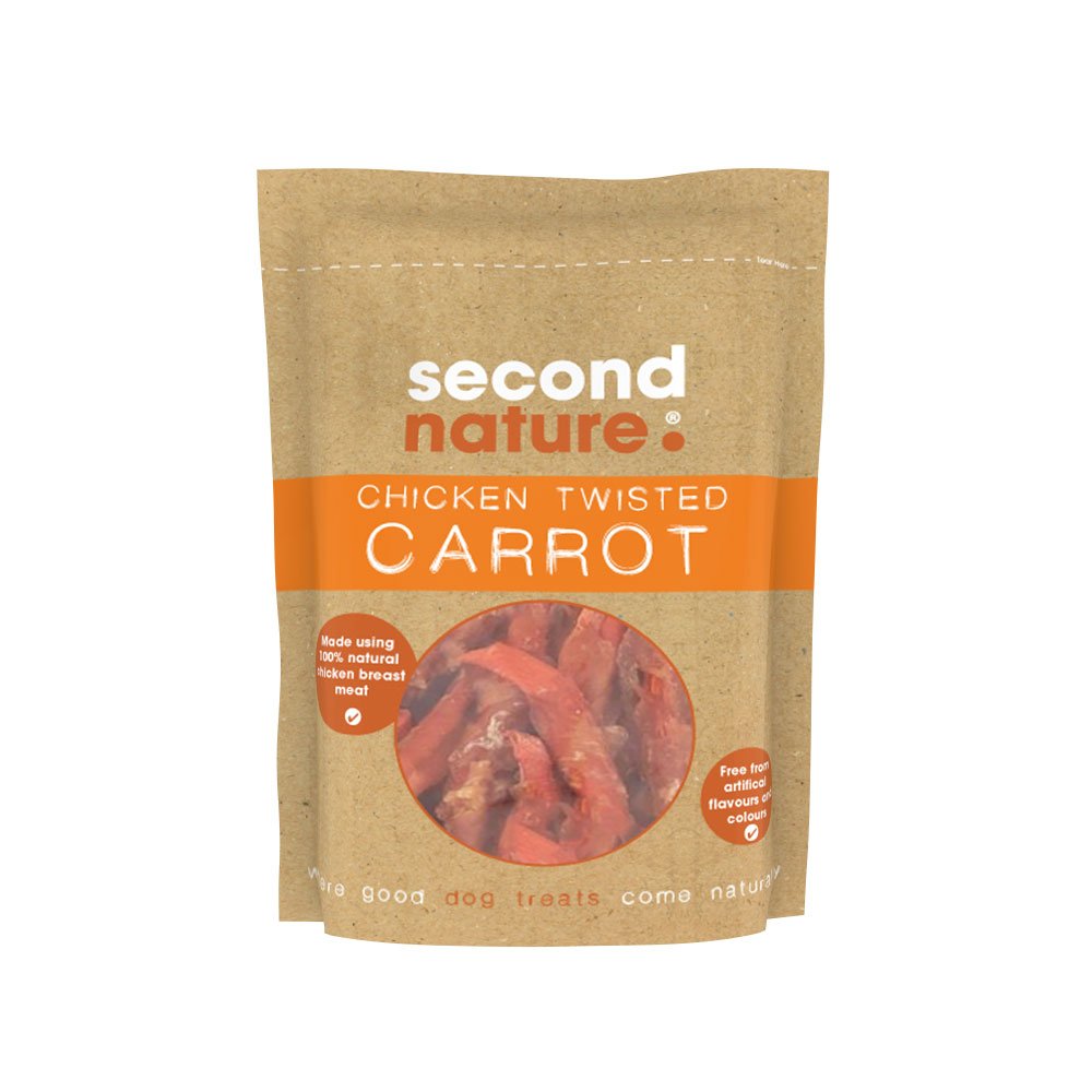 Second Nature Chicken Twisted Carrot 85g