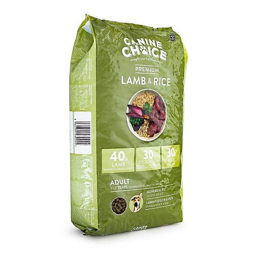Canine Choice Premium Hypoallergenic Adult Dry Dog Food Lamb