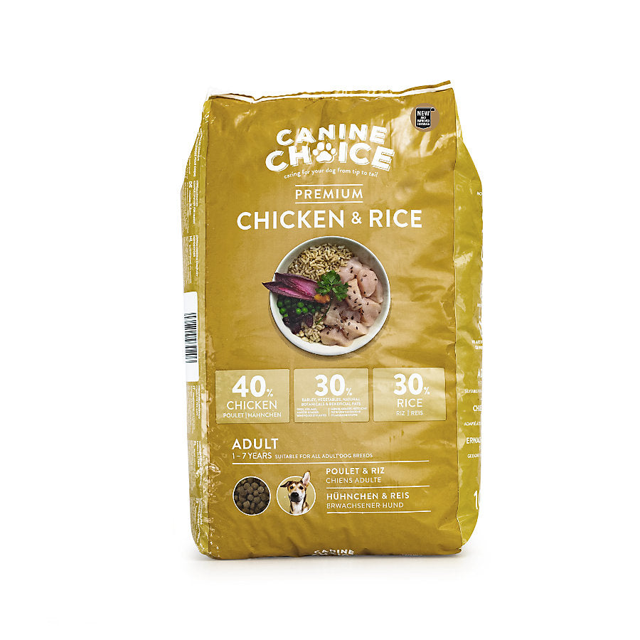 Canine Choice Premium Hypoallergenic Adult Dry Dog Food Chicken