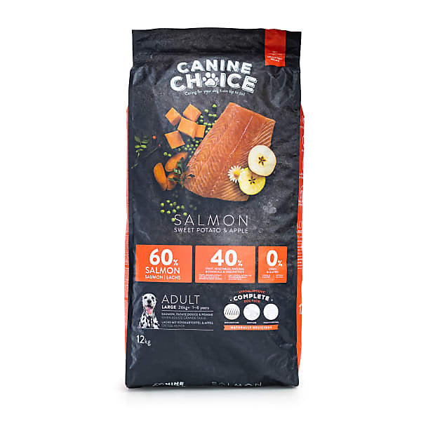 Canine Choice Super Premium Grain Free Large Adult Dry Salmon 12kg