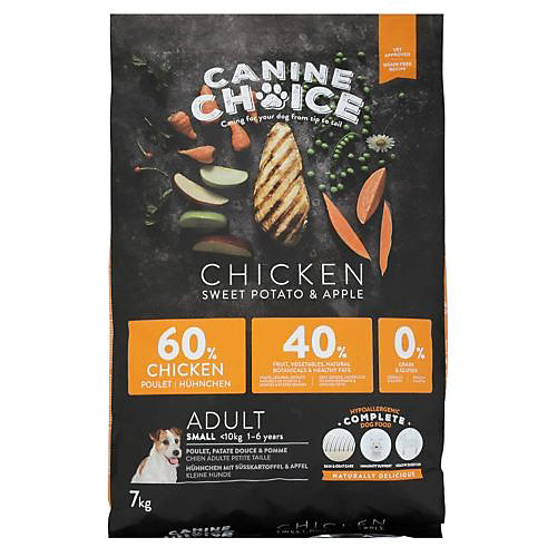 Canine Choice Super Premium Grain Free Small Adult Dry Chicken 7kg