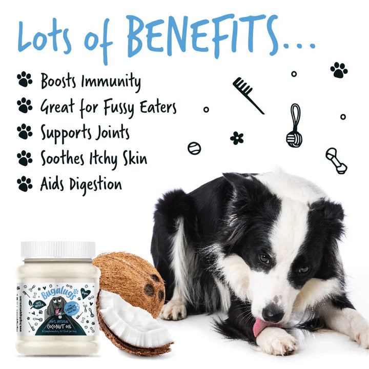 Bugalugs Natural Coconut Oil 340G