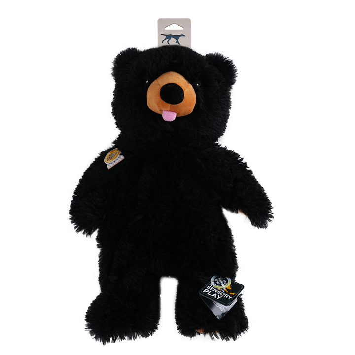 Tall Tails Plush Stuffless Black Bear Toy