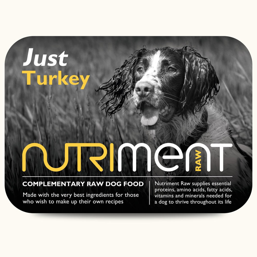 Nutriment Dog Adult Just Turkey 500g - Ormskirk Pets