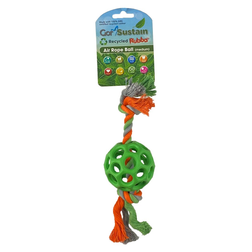 Gor Sustain Rubba Air Rope Ball Green