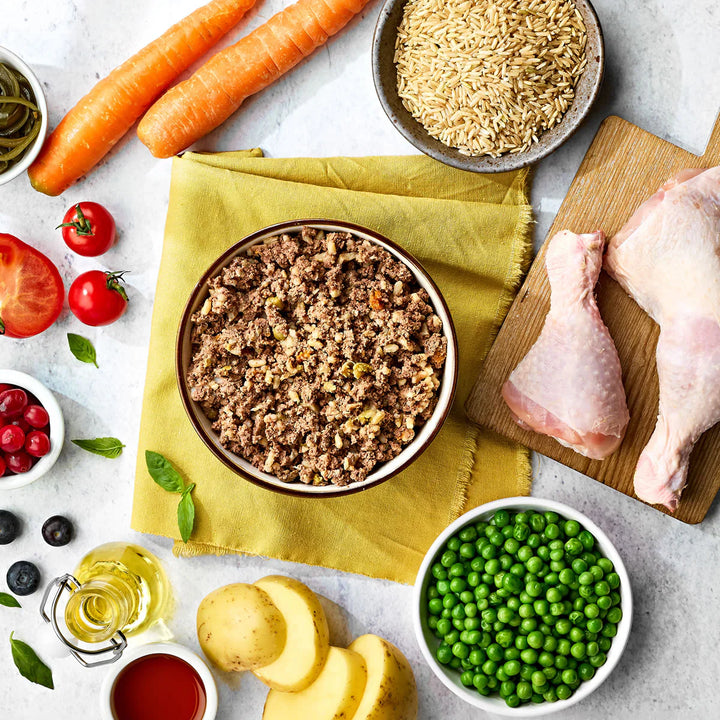 Naturo Adult Dog Light Chicken & Rice With Veg Tray 400g x 7