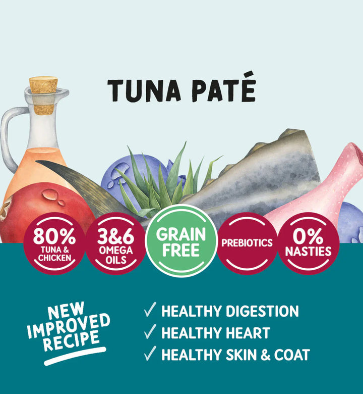 Naturo Cat Tuna Paté Pouch 85g x 12
