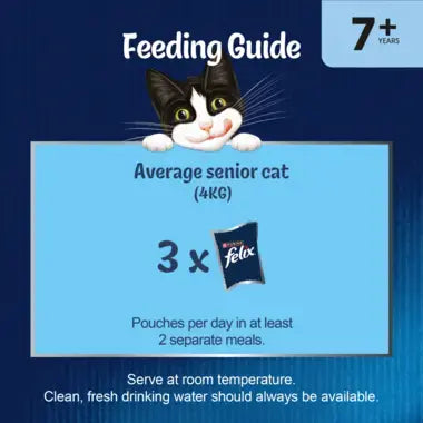 Felix As Good As It Looks 7+ Senior Cat Mixed Selection In Jelly 80 X 85G