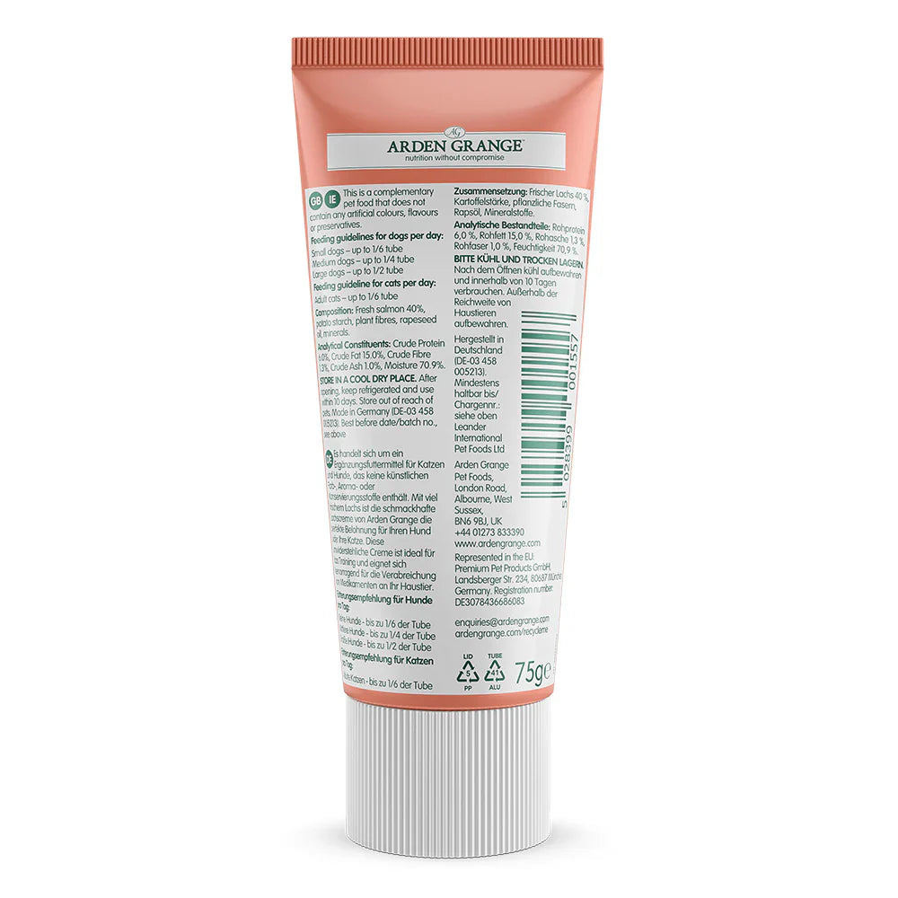 Arden Grange Tasty Salmon Treat 75g