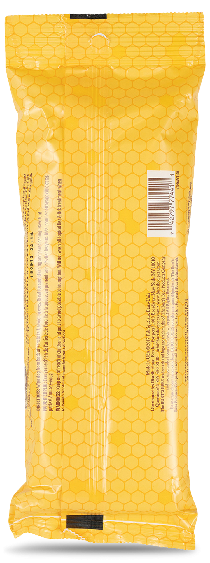 Burts Bees Multipurpose Wipes With Honey 50 Wipes