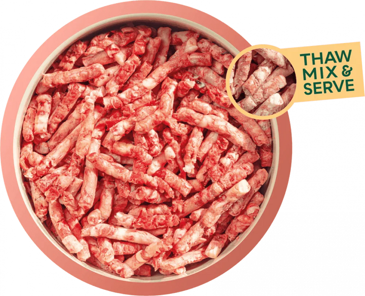 Natures Menu 100% Beef Freeflow Mince for Adult Dogs 2kg - Ormskirk Pets