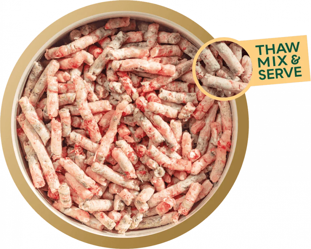 Natures Menu 100% Chicken and Tripe Freeflow Mince for Adult Dogs 2kg - Ormskirk Pets