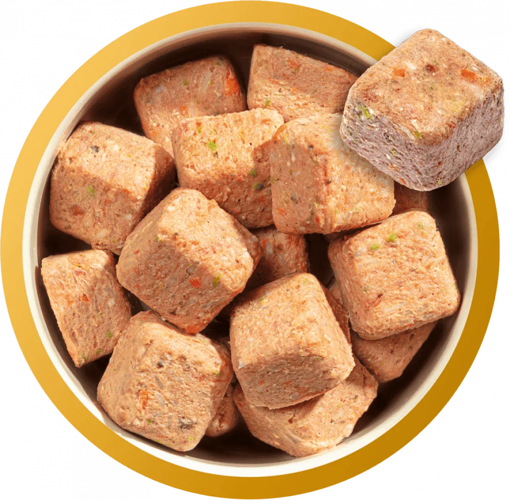 Natures Menu 60/40 Chicken Nuggets with Salmon, Vegetables and Brown Rice 1kg - Ormskirk Pets