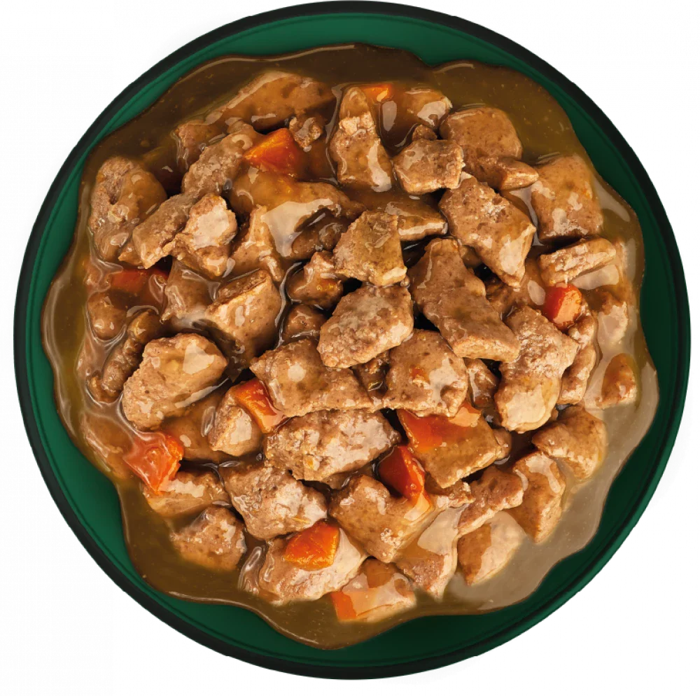 Natures Menu Dog Pouches Hearty Stews Beef For Adult Dogs 8 x 100g