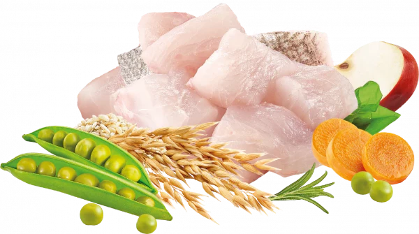 Natures Menu High In Meat Dry Cat Food Healthy Grains With White Fish 3kg