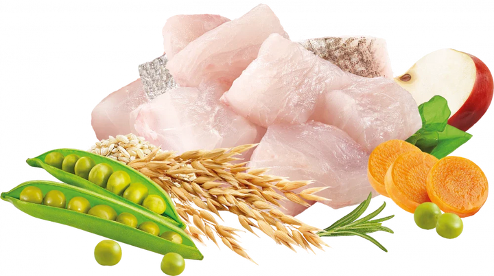Natures Menu High In Meat Dry Cat Food No Grain With White Fish 1.25kg