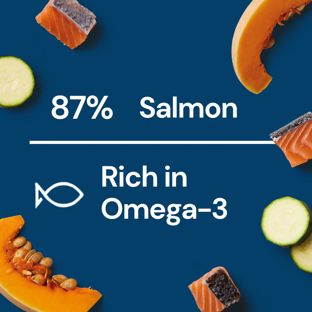 Nutriment Fresh Cooked Medallions Salmon, Pumpkin and Courgette 800g