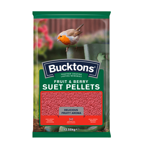 Bucktons Fruit & Berry Suet Pellets 12.55kg