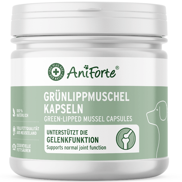 Aniforte Green Lipped Mussel Capsules for Dogs