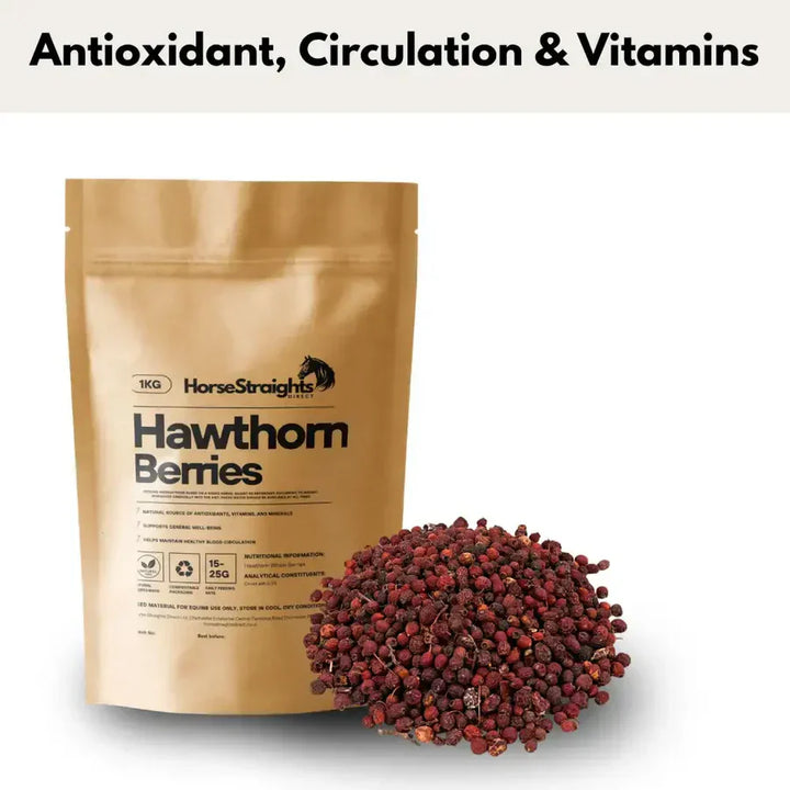 Horse Straights Direct Hawthorn Whole Berries 1kg