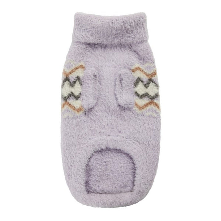 GF Pet Fuzzy Sweater Lavender
