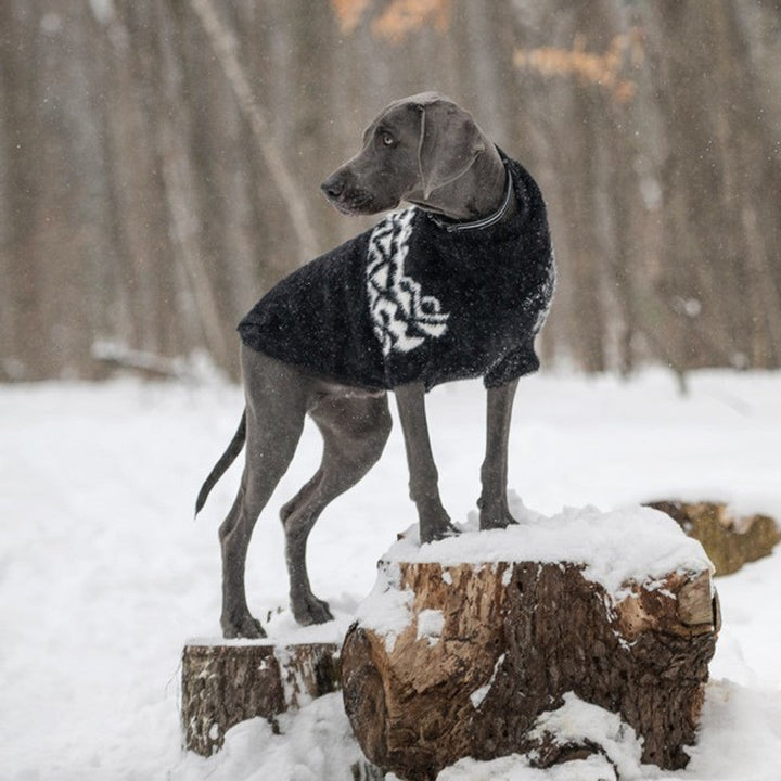GF Pet Fuzzy Sweater Black