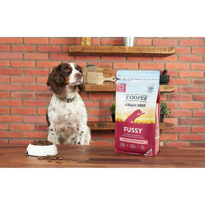 Cooper & Co Fussy Salmon with Spinach and Fennel 10kg