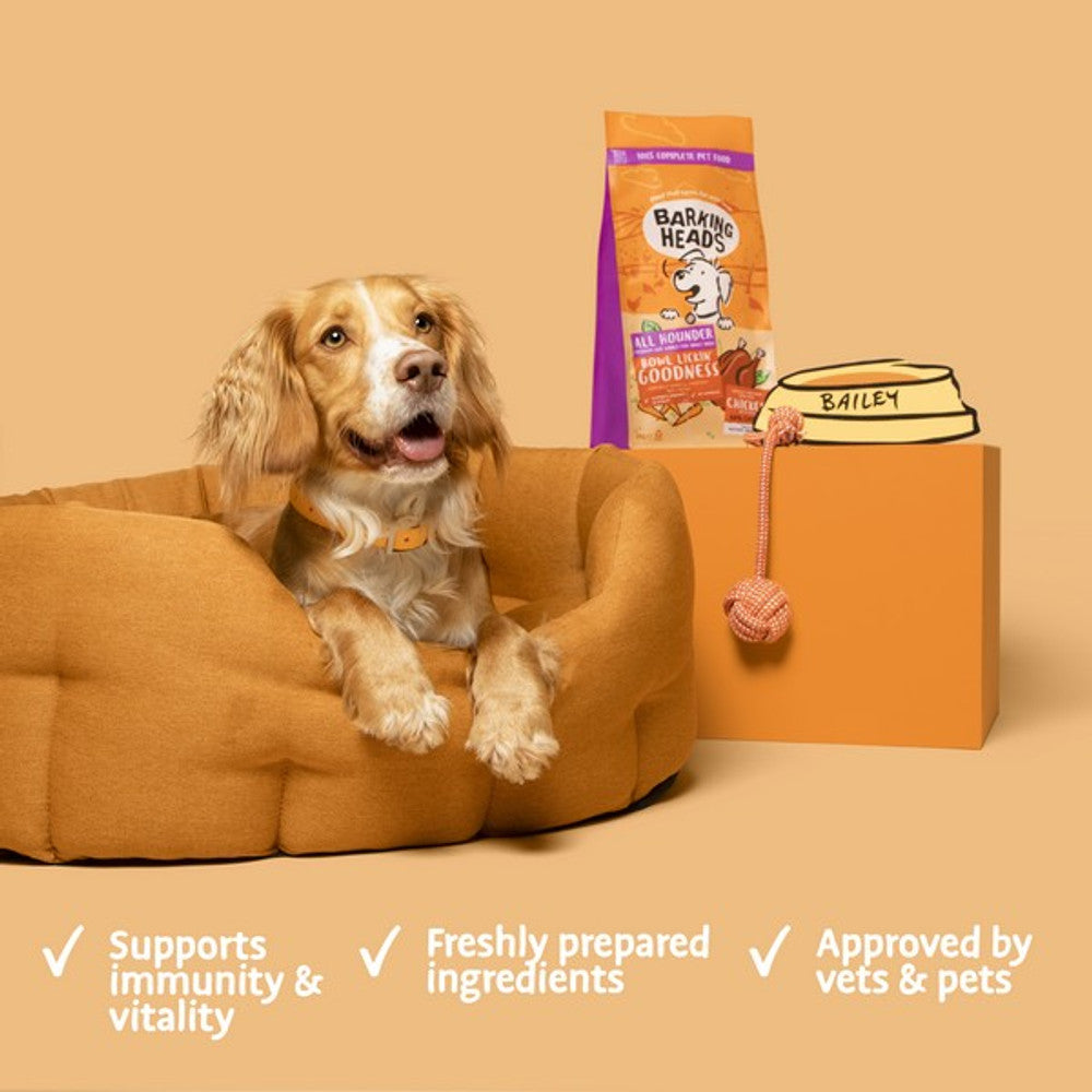 Barking Heads All Hounder Bowl Lickin' Goodness Chicken, 2KG