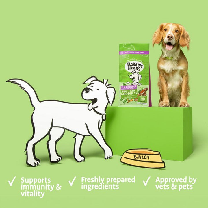 Barking Heads All Hounder Bowl Lickin Goodness Lamb 12kg