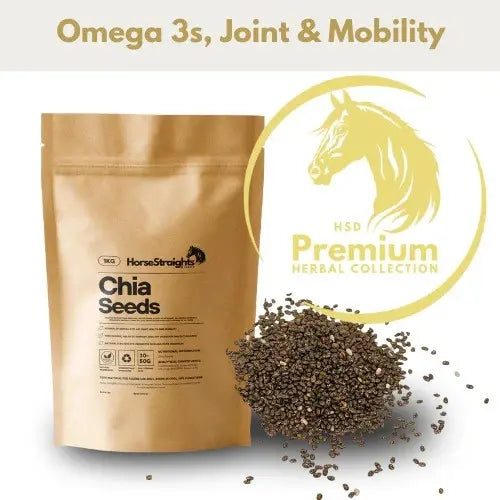 Horse Straights Direct Chia Seeds 1kg