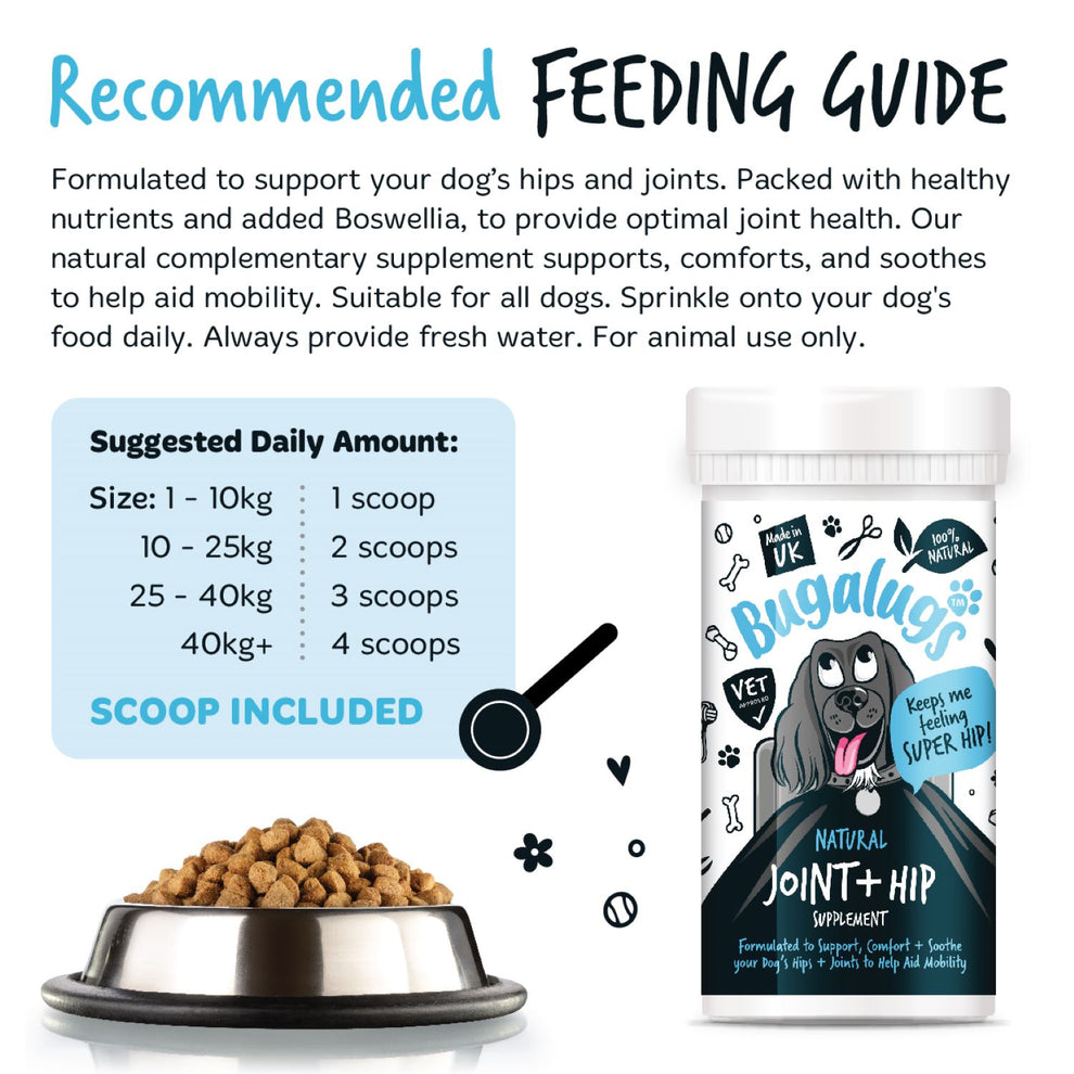 Bugalugs Joint & Hip Supplement For Dogs 80g