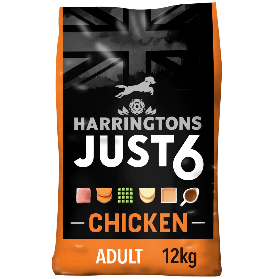 Harringtons Just 6 Chicken 12Kg - Ormskirk Pets