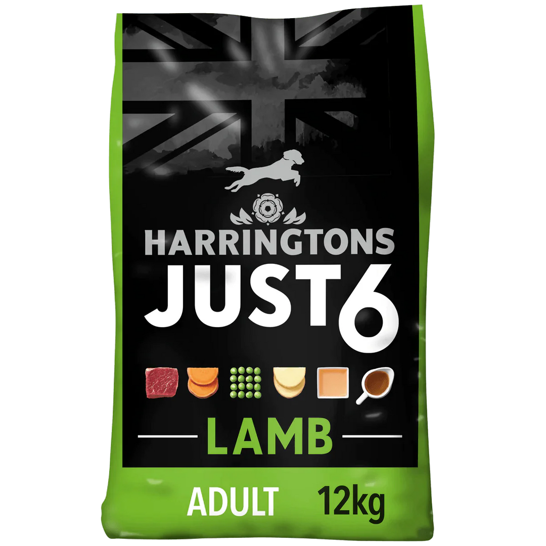 Harringtons Just 6 Lamb 12kg - Ormskirk Pets