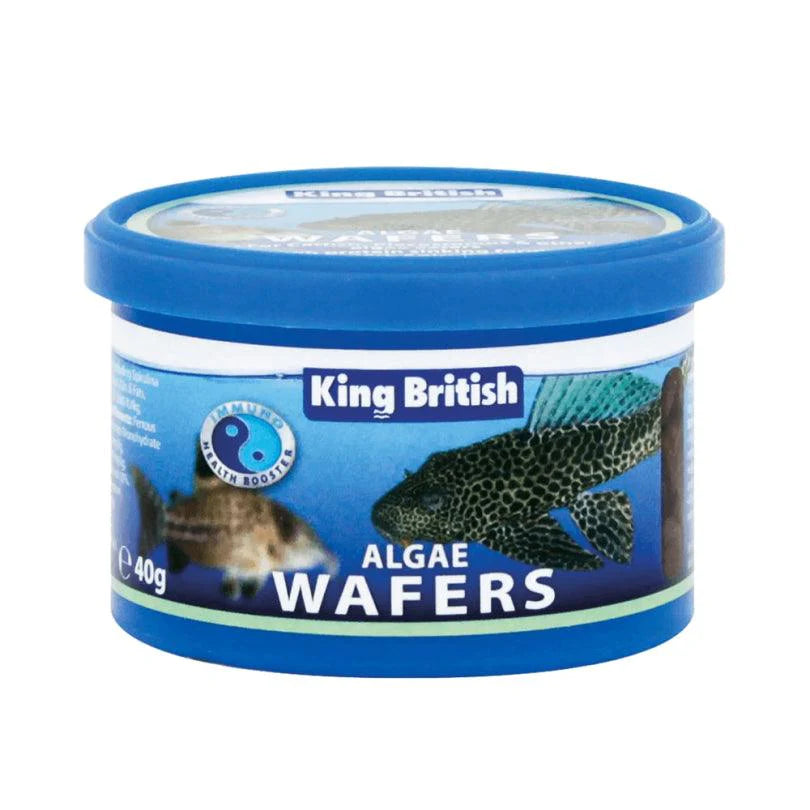 King British Algae Wafers, 40g - Ormskirk Pets