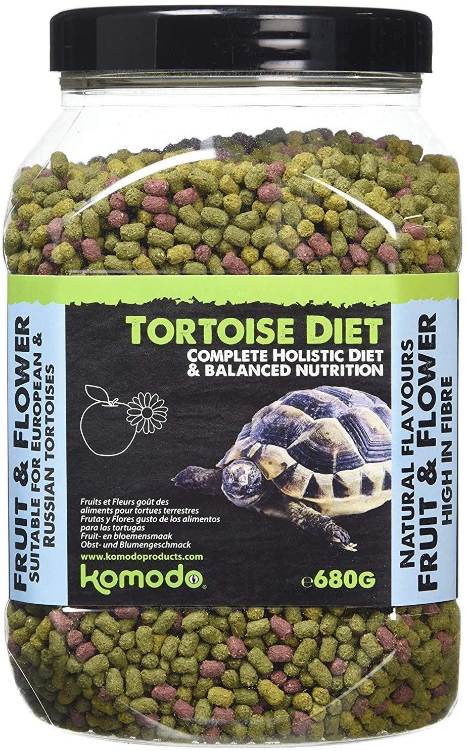 Komodo Tortoise Food - Fruit & Flower Flavour, 680g