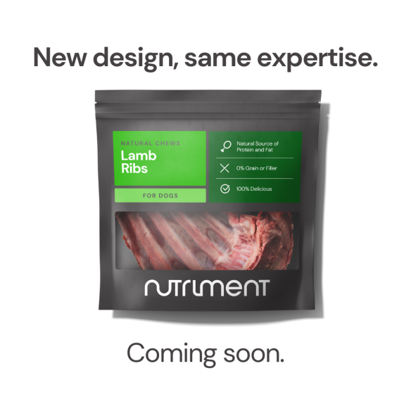 Nutriment Lamb Ribs Frozen Bones Each