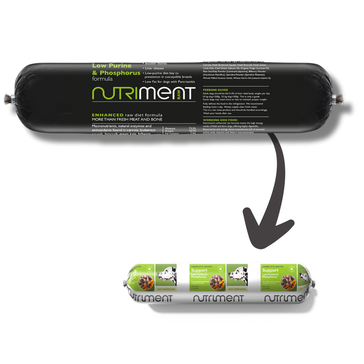Nutriment Low Purine & Phosphorus Support Dog 1kg