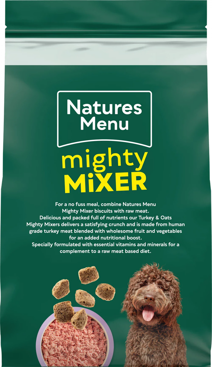 Natures Menu Mighty Mixer with Turkey & Oats 2kg