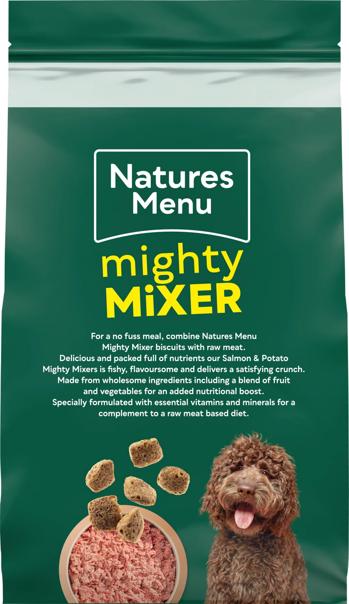 Natures Menu Mighty Mixer with Salmon & Potato 2kg