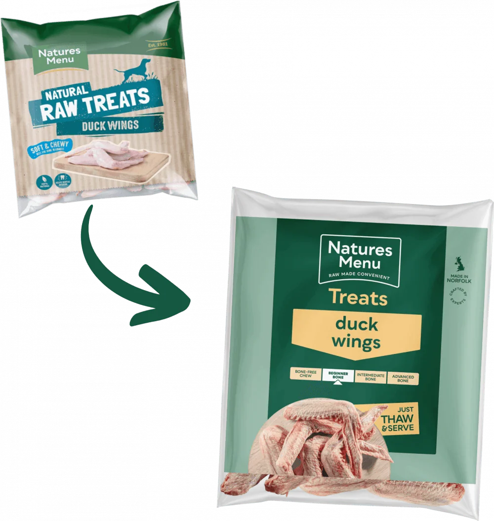Natures Menu Natural Raw Duck Wings - Ormskirk Pets