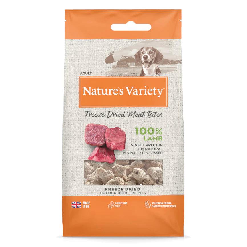 Natures Variety 100% Lamb Bites 20g