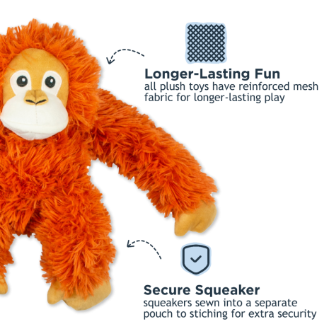 Tall Tails Rope Body Orangutan Toy