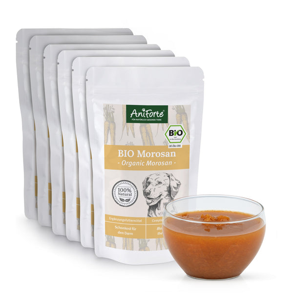 Aniforte Organic Morosan for Dogs 100g With Carrot Puree and Prebiotic